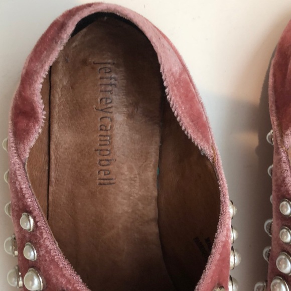 Jeffery Campbell crushed velvet flats - Picture 2 of 4